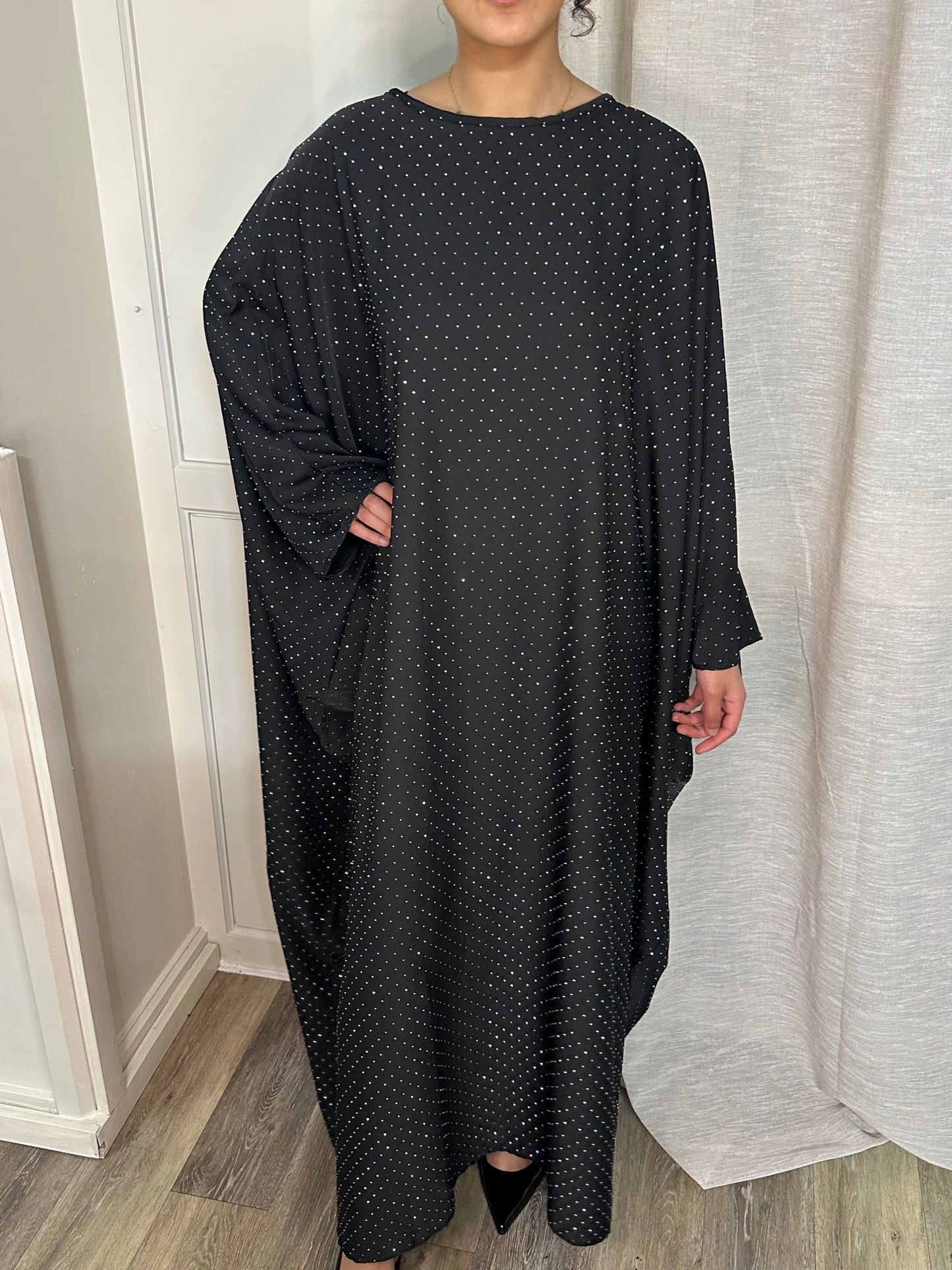 Abaya Pearl - Noir
