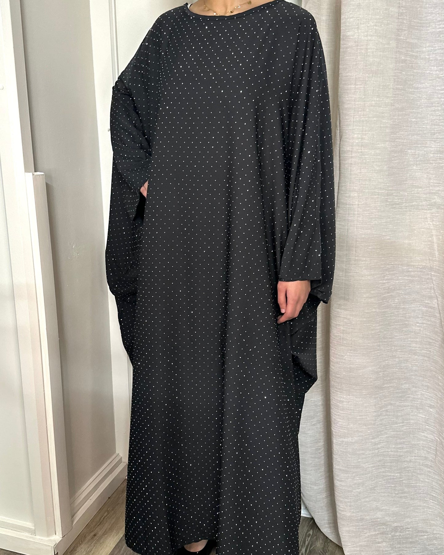 Abaya Pearl - Noir