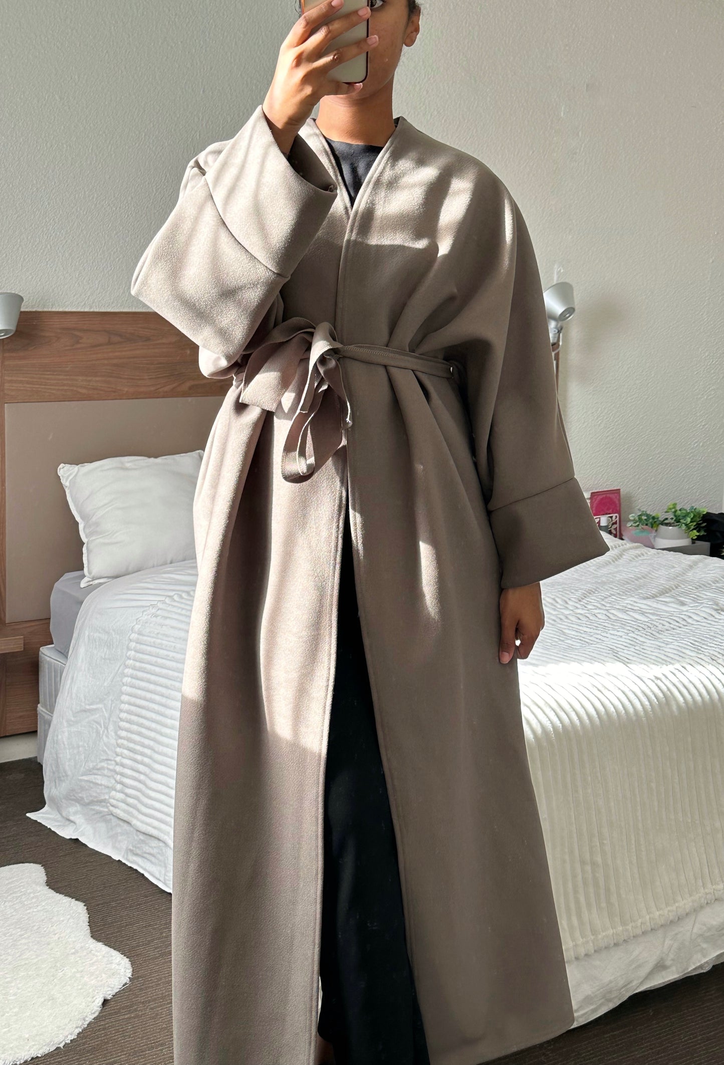 Manteau Sarah - Taupe