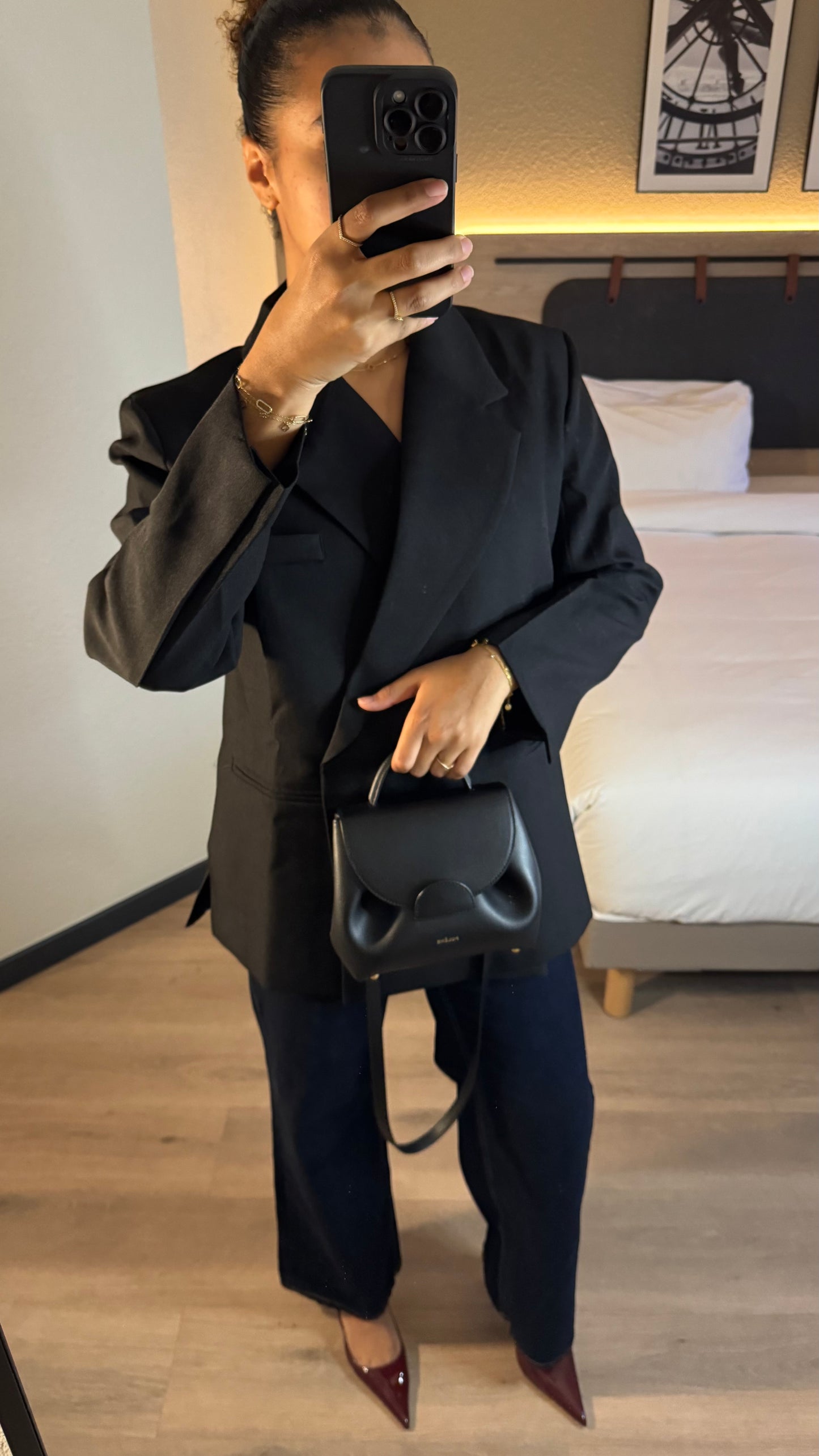 Blazer oversize [PREMIUM] - Noir