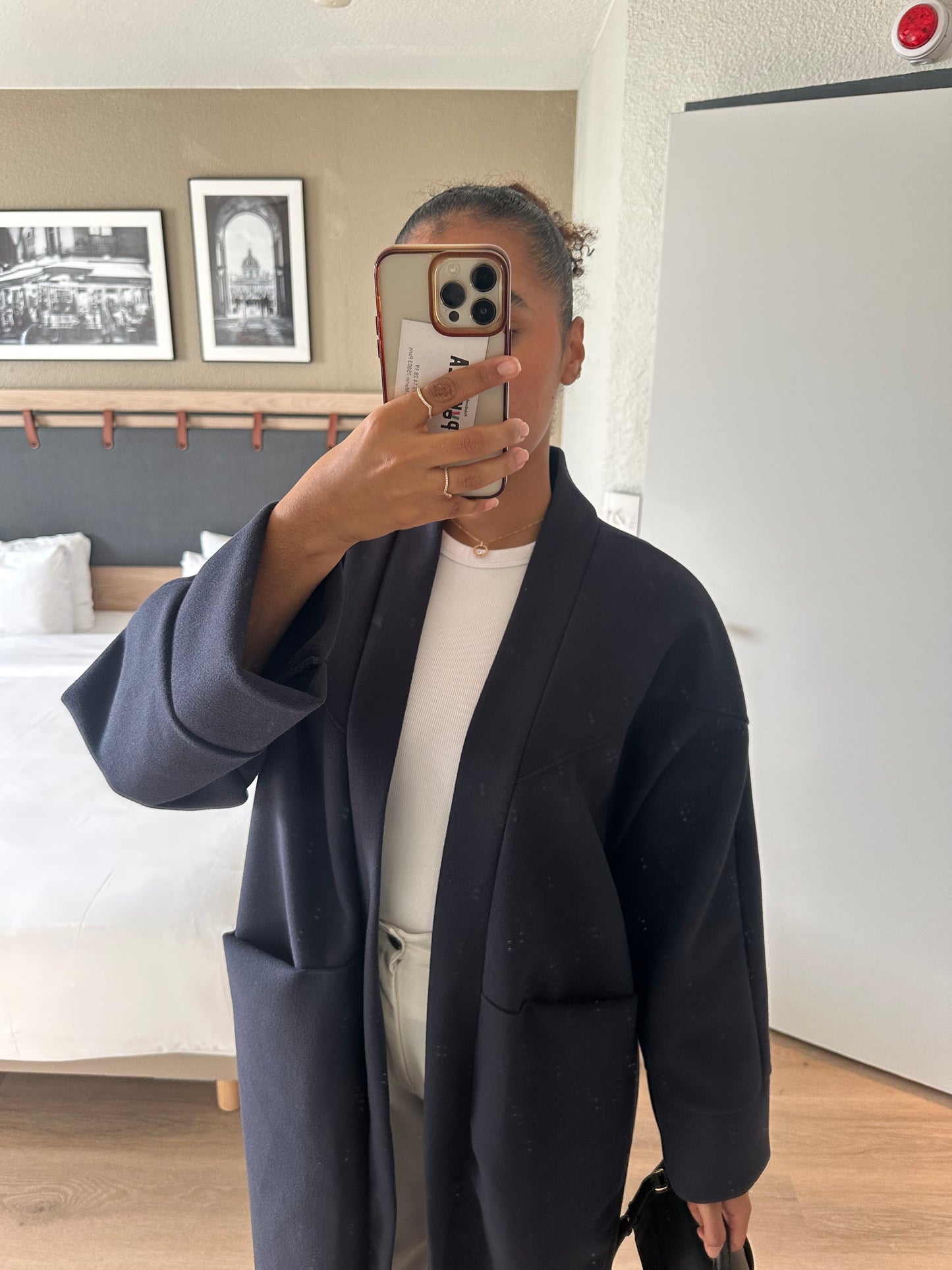 Manteau Inaya - Bleu marine