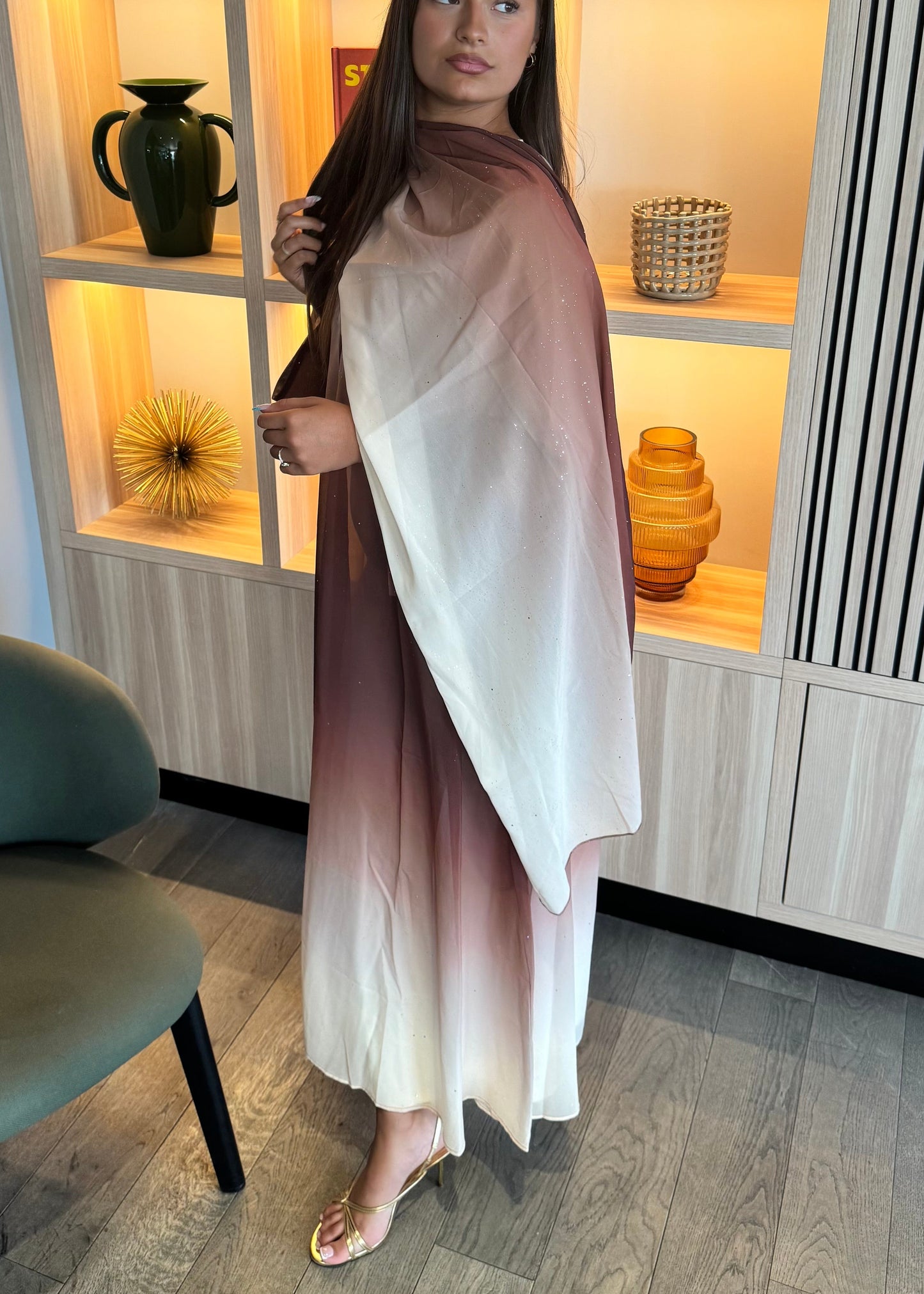 Kimono Layal - Marron