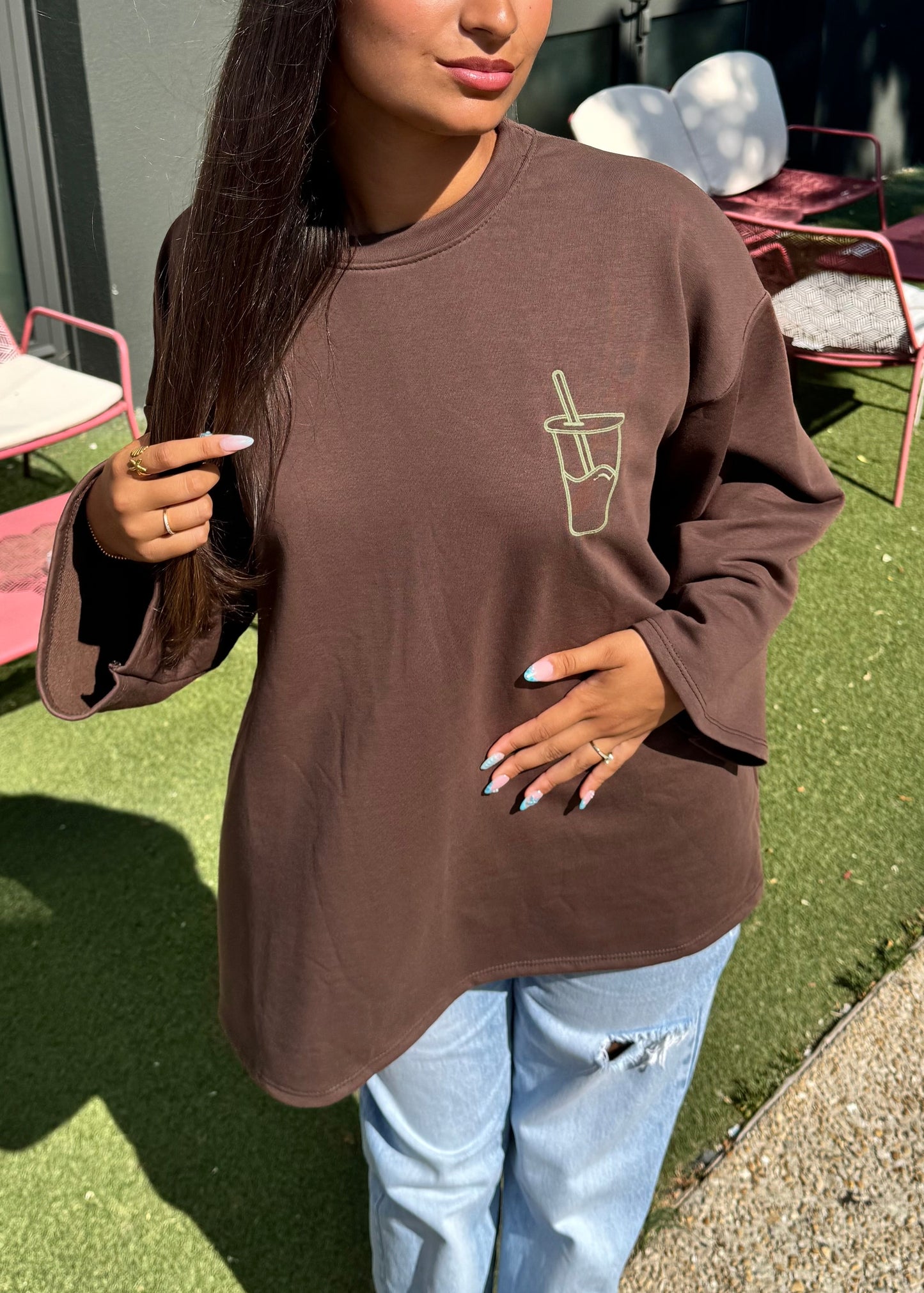 T-shirt Oversize - Le Matcha