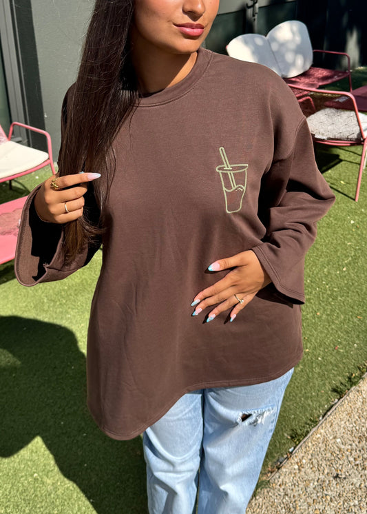 T-shirt Oversize - Le Matcha
