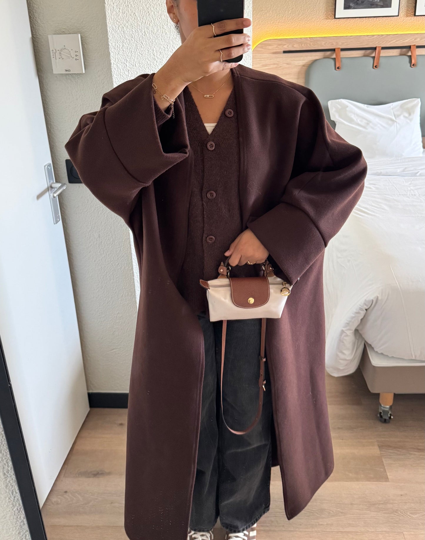 Manteau Sarah - Marron