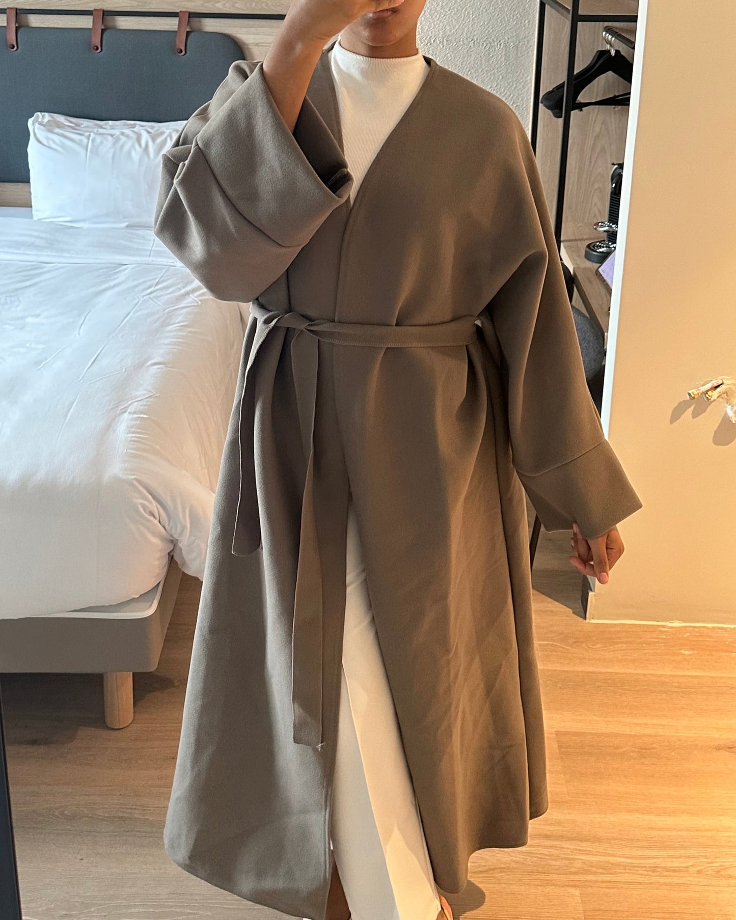 Manteau Sarah - Taupe