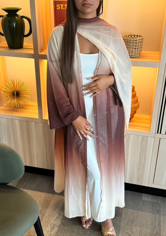 Kimono Layal - Marron