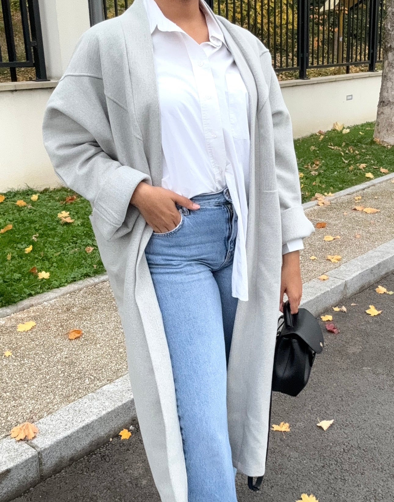 Manteau Inaya - Gris