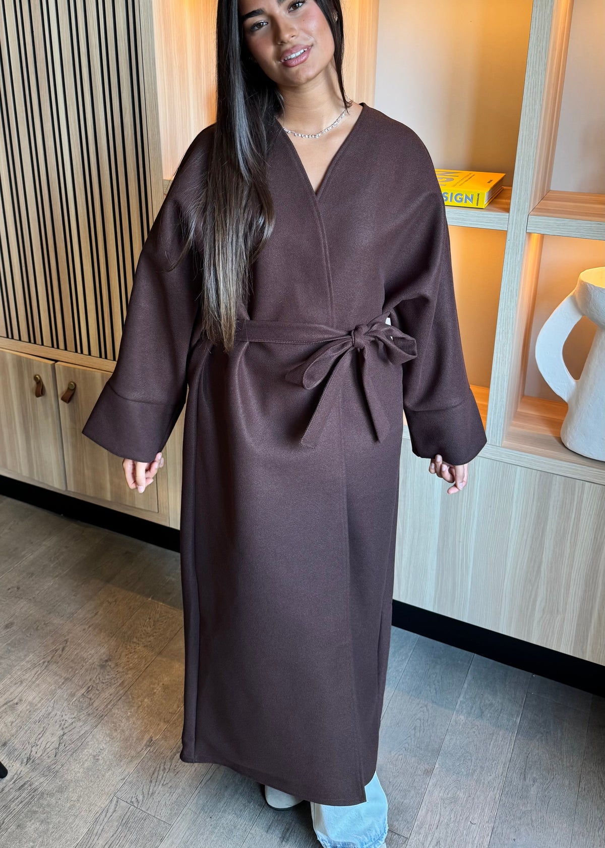 Manteau Sarah - Marron