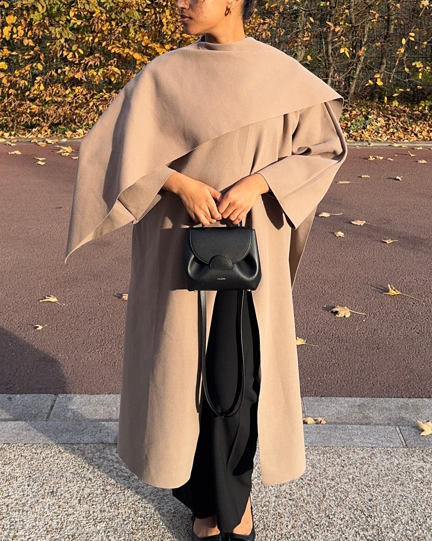 Manteau-écharpe Long - Taupe